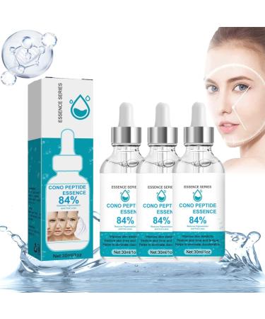 Cono Peptide Essence 84% Effective Anti-ageing 30ml Cono Peptide Essence Anti-Aging Wrinkle Serum Instant Lifting Face Skin Care Reduce Pigmentation And Fine Lines for all of Skin (3pcs)