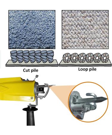 ZIOKOK Tufting Gun - 2-in-1 Electric Carpet Rug Weaving Machine Starter Kit - Yellow - Buy Online on SooperMarket.com
