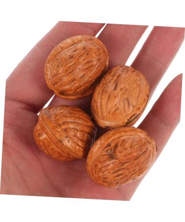 Alipis 20pcs Faux Fruit Decor Walnut Ornament Photo Props Walnut Artificial Food Fake Fruit Walnut Background Pretend Play Food Figure Lifelike Nut Ornament Wedding Birthday Present - Buy Online on SooperMarket.com