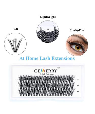 40 Roots Faux Mink Lash Clusters - 0.07D Curl, 16mm | DIY Reusable Natural Look - Buy Online on SooperMarket.com