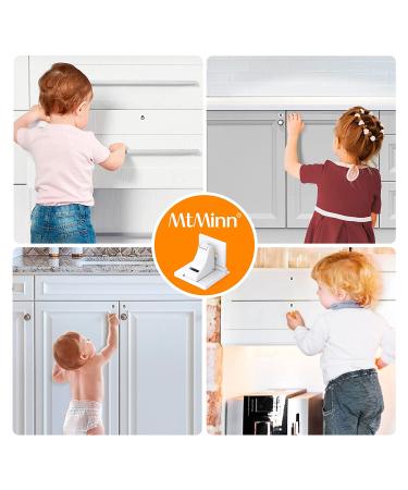 Child Safety Magnetic Cabinet Locks (20 Pack + 4 Keys) - Baby Proofing Cupboard Locks for Toddler - Easy Installation, Invisible Design - Buy Online on SooperMarket.com