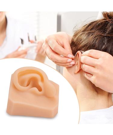 Nicfaky Soft Silicone Right Ear Model for Practicing Suture for Jewelry Display Silicone Ear for Teaching Instructions - Buy Online on SooperMarket.com
