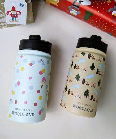 12oz Kids Stainless Steel Thermal Bottle with Straw Lid - Confetti Treats | Keeps Drinks Fresh for 12 Hours - Easy-to-Drink Design for Toddlers - Buy Online on SooperMarket.com