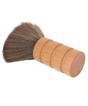 Foaming Shaving Brush for Men - Soft Nylon Bristles Wooden Handle Low Irritation - Ideal for Home Use - Buy Online on SooperMarket.com