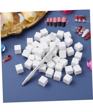 BELLIFFY 1 Set Nail Sponge Accessory Nails Cosmetic Puffs Makeup Sponge Wedge Loose Powder Sponge Grabber Nail Art Sponge Tool Makeup Applicator Tools Brushes Gel Eponge Cheek Disposable - Buy Online on SooperMarket.com