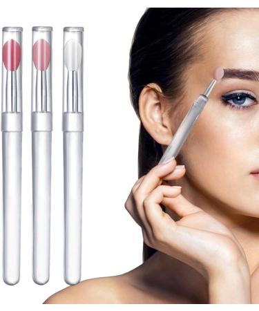 Manolyee Silicone Lip Brush Applicator Silicone Lip Brushes Tool Portable | Silicone Lip Brush Lip Gloss Balm Applicator Eyeshadow Lip Scrub Brush Applicator Lip Applicators - Buy Online on SooperMarket.com