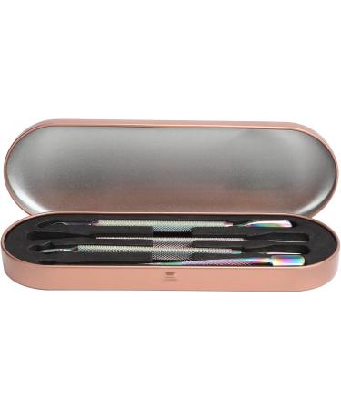 Cuticle Pusher Portable Rust-proof Nail Pusher Eco friendly with Storage Box for Nail Salon - Buy Online on SooperMarket.com