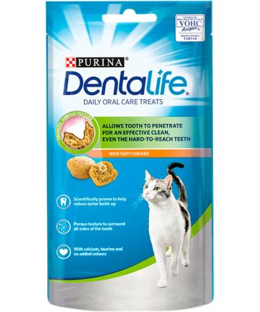 Dentalife Cat Dental Treats Chicken 40g Pack of 8 - Buy Online on SooperMarket.com
