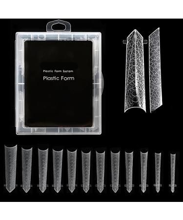 JSGHGDF Fashionable Nails Forms False Nails Full Cover Nails Molds 12 Sizes Nails Extension Nails Art style5 - Buy Online on SooperMarket.com
