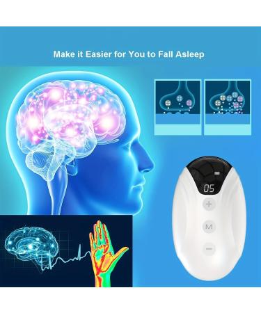 Dormidreams DormiDream Dormidreams Aparato para Dormir Dormi Dreams Aparato Neurocontrol Dispositivo Para Ansiedad Hand Held Nighttime Sleep Aid Device Natural Sleep Aid Device (Blue) - Buy Online on SooperMarket.com