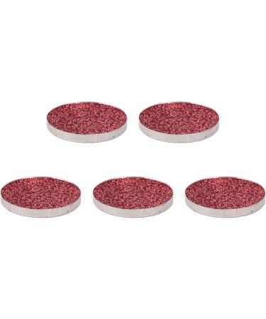 Zetiling 5Pcs Long Lasting Single Eyeshadow Vibrant Eye Makeup for DIY with Fashionable Colors Perfect for Eyeliner Lip Gloss Hair Decoration (J14) - Buy Online on SooperMarket.com