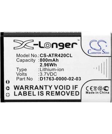 Replacement DCH 800mAh Battery for Aastra 420d - High Capacity Reliable Performance - Buy Online on SooperMarket.com