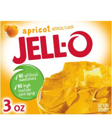 JELL-O APRICOT GELATIN DESSERT