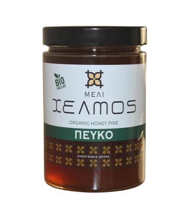 Helmos Greek Organic Pine Honey 800 g