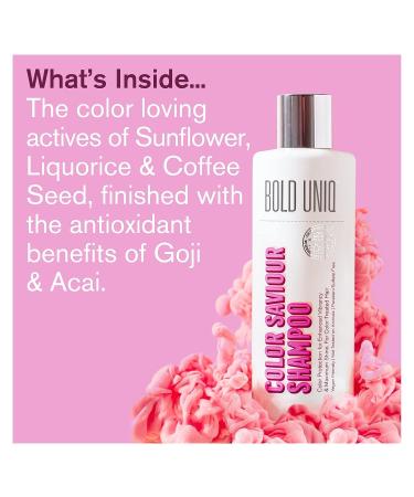 BOLD UNIQ Purple Hair Mask & Color Shampoo Bundle - Remove Yellow Tones, Condition Dry Hair - for Blonde, Platinum, Bleached, Silver, Gray, Ash Hair - Cruelty Free & Vegan - Buy Online on SooperMarket.com