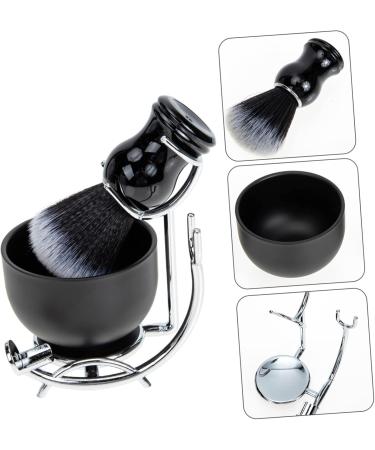 Angoily Men's Shaving Set - Razor Brush Bowl & Stand for Ultimate Grooming | Zinc Alloy Hair Care Kit - Buy Online on SooperMarket.com