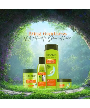 Hair Fall Control Herbal Shampoo - Pack of 2 (200ml x 2) | Best eCommerce for International Shipping - Buy Online on SooperMarket.com