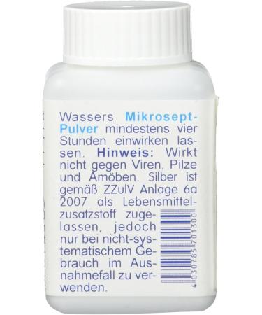 Dr. Keddo Mikrosept Water Disinfection 100G Powder - Effective Camping Sanitizer | International Shipping Available - Buy Online on SooperMarket.com