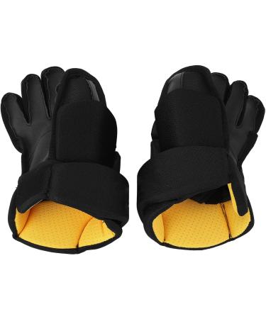 LUQEEG Ice Hockey Gloves - Breathable Lacrosse Gloves with Finger Protection | 10 Inches Nylon & EVA Foam for Players - Buy Online on SooperMarket.com
