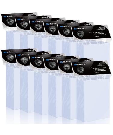 1200 Count Card Sleeves Toploaders for Trading Cards Soft Clear Baseball Card Sleeve for Standard Cards Fit for MTG Football Card Sports Cards Game Cards