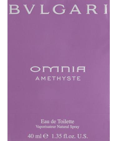 BVLGARI Omnia Amethyste Eau de Toilette Splash 1.40 Fl Oz 1 Count (Pack of 1) - Buy Online on SooperMarket.com