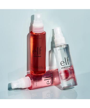 e.l.f. Loving Facial Oil Mist | Essential Oil-Infused Refreshing Facial Spray | Vegan & Cruelty-Free | Enhance Relaxed Mind & Loving Mood | 2.02 Fl Oz - Shop Now - Buy Online on SooperMarket.com