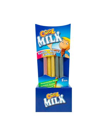 Buy Cool Milk ko Drinking Straws - 10 Packs | Chocolate Vanilla & Strawberry Flavors | Compostable & Eco-Friendly - Buy Online on SooperMarket.com