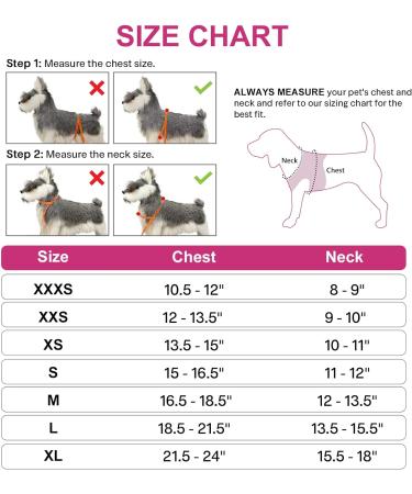 Joyal Dog Harness - Reflective Soft Padded Air-Mesh for Small & Medium Dogs | Bright Pink M (42-47cm) - Shop Now! - Buy Online on SooperMarket.com