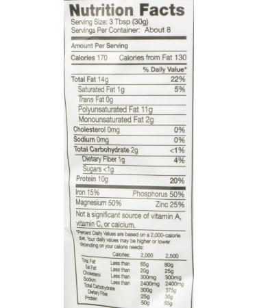 Nutiva Organic Raw Shelled Hempseed - Non-GMO, Sustainably Farmed Canadian Hemp - 8oz (3 Pack) - Buy Online on SooperMarket.com