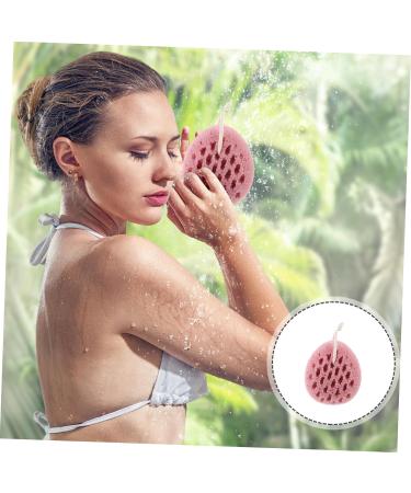 KOMBIUDA Bath Sponge Ball Body Scrub Sponge Mesh Pouf Bath Scrunchies Loofah Scrub Body Sponges for Shower Sponge Loofah Scrubber Exfoliating Sponge Cute Bath Wipe Polyurethane Child Pink - Buy Online on SooperMarket.com