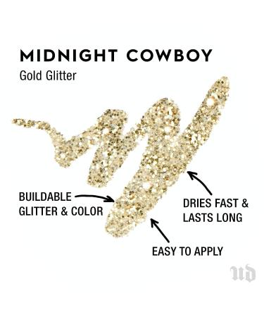 URBAN DECAY Heavy Metal Glitter Eyeliner - Midnight Cowboy - Water-Based & Long-Lasting - Buy Online on SooperMarket.com