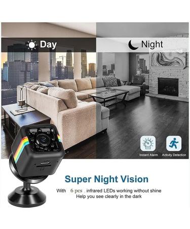 Mini WiFi Hidden Spy Camera for Home Security - Pet/Baby Monitor, Indoor/Outdoor, Real-Time Mobile Viewing - Buy Online on SooperMarket.com
