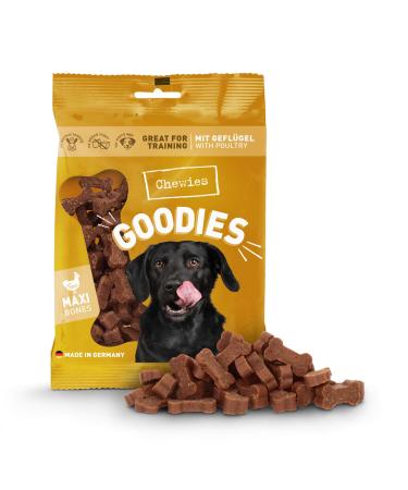 Chewies Hundeleckerli Training Maxi poultry ankle - 200 g - dog snacks sugar -free & with high meat content - ideal as a training geckerli for your dog 200 g (1 Pack) poultry