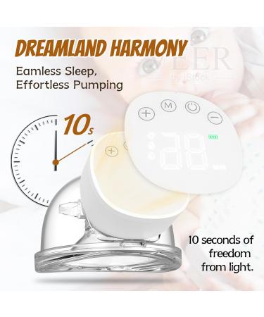 Electrical Milk Pump - Portable & Hands-Free with 3 Modes 9 Levels & LCD Display - Comfort & Convenience for Adults - Buy Online on SooperMarket.com