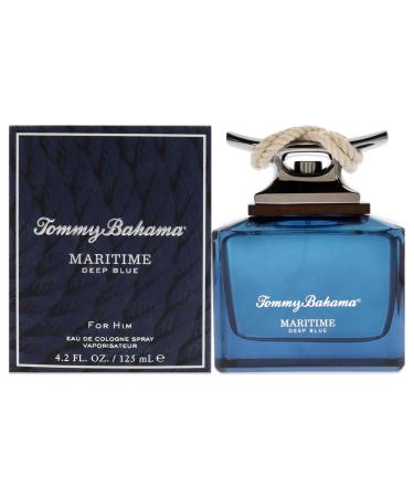 Tommy Bahama Maritime Deep Blue Cologne 4.2 Fl Oz Fresh Rosemary 4.2 Fl Oz (Pack of 1)