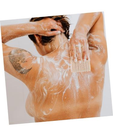 Beavorty 4-Piece Double-Sided Bath Scrubber Set - Body and Face Towels for Travel and Home - 28x25cm - Buy Online on SooperMarket.com