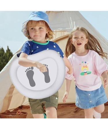 Pool Foot Bath | Portable Pool Foot Wash Basin Tub White Inflatable Pool Basin Tub with Pump Portable Swimming Pool Footbath for Pool and Beach - Buy Online on SooperMarket.com