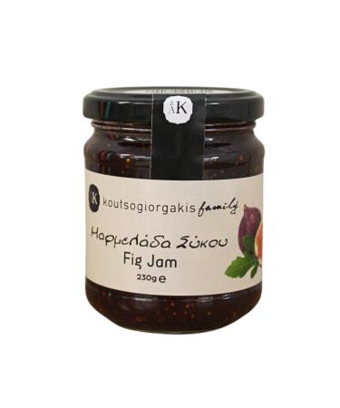 Koutsogiorgakis Family Greek fig jam made from fresh figs 2 pack x 230 g (Total: 460g)