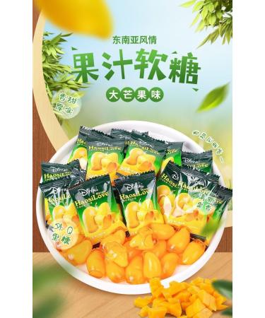 Mango Soft Candy Mango Peelable Candy 50% Juice Content gummy candy Fruit Juice Fudge Peeling Gummy Candy Healthy Desserts Wedding Candies Sweets Instant fruit Snacks Toffee chewing gum (1000g) - Buy Online on SooperMarket.com