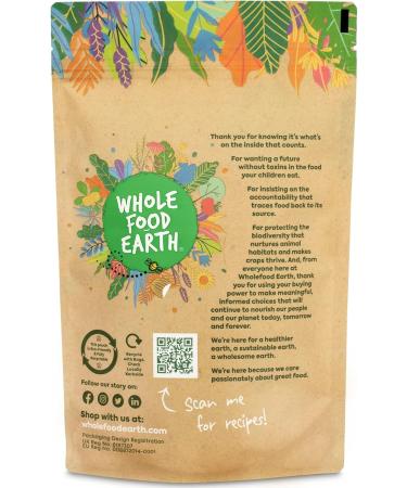 Wholefood Earth Black Beans 1 kg | GMO Free | Natural | High Fibre | High Protein 1kg - Buy Online on SooperMarket.com