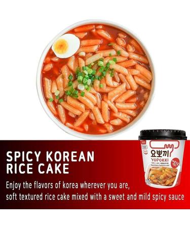 Young Poong Yopokki Tteokbokki Cup Traditional Korean Topokki Ddukbokgi Instant Rice Cake Stick Snack (1 SET 5 Flavors) SET 5 Flavors 1 - Buy Online on SooperMarket.com