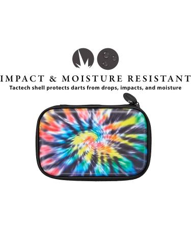 Casemaster Sentinel 6 Dart Case - Holds Tips, Shafts, Flights & More - Impact & Water Resistant - Tie Dye - Ideal for Steel Tip & Soft Tip Darts - Buy Online on SooperMarket.com