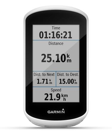 Garmin Edge Explore GPS Bike Navigation System - Pre-Installed European Maps 3 Touchscreen Easy-to-Use Refurbished (White/Black) - Shop Internationally - Buy Online on SooperMarket.com