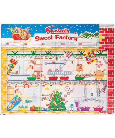 Swizzels Christmas Advent Calendar 220g with a Free Kids Christmas Stickers - Buy Online on SooperMarket.com