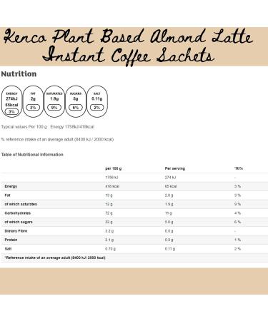 Plant Based Coffee Bundle With Oat Latte & Almond Latte Instant Coffee (24 sachets in total) - Buy Online on SooperMarket.com
