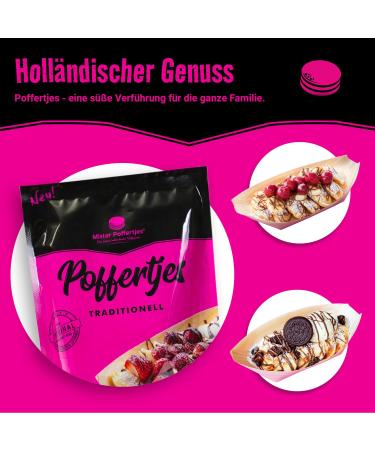 MISTER POFFERTJES Pancake Mix - Authentic Dutch Mini Pancakes for Home | Pack of 2 | International Shipping - Buy Online on SooperMarket.com