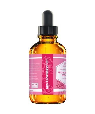 Leven Rose Red Raspberry Seed Oil 1 oz - 100% Natural Anti-Oxidants Vitamin E & A for Face, Hands, Scars & Breakouts - 1 Fl Oz Pack of 1 - Buy Online on SooperMarket.com