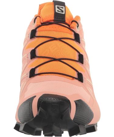 Salomon Women's Speedcross 5 Trail Running Shoes - Size 8, Blooming Dahlia/Black/Vibrant Orange - Buy Online on SooperMarket.com