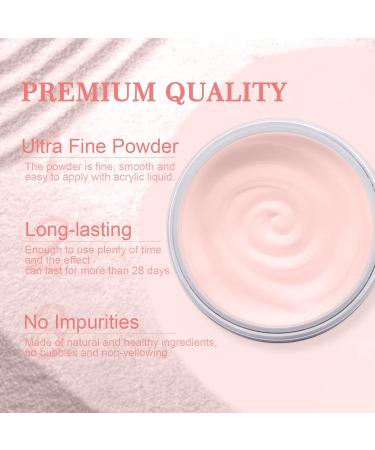 Saviland Nudes Acrylic Powder 150g/5.29OZ - Nail Extension Kit for 3D Carving & Nail Art - Buy Online on SooperMarket.com