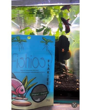FISHIOS Flakies - Natural Community Fish Food with no preservatives. (28 Grams) 28 g (Pack of 1) - Buy Online on SooperMarket.com